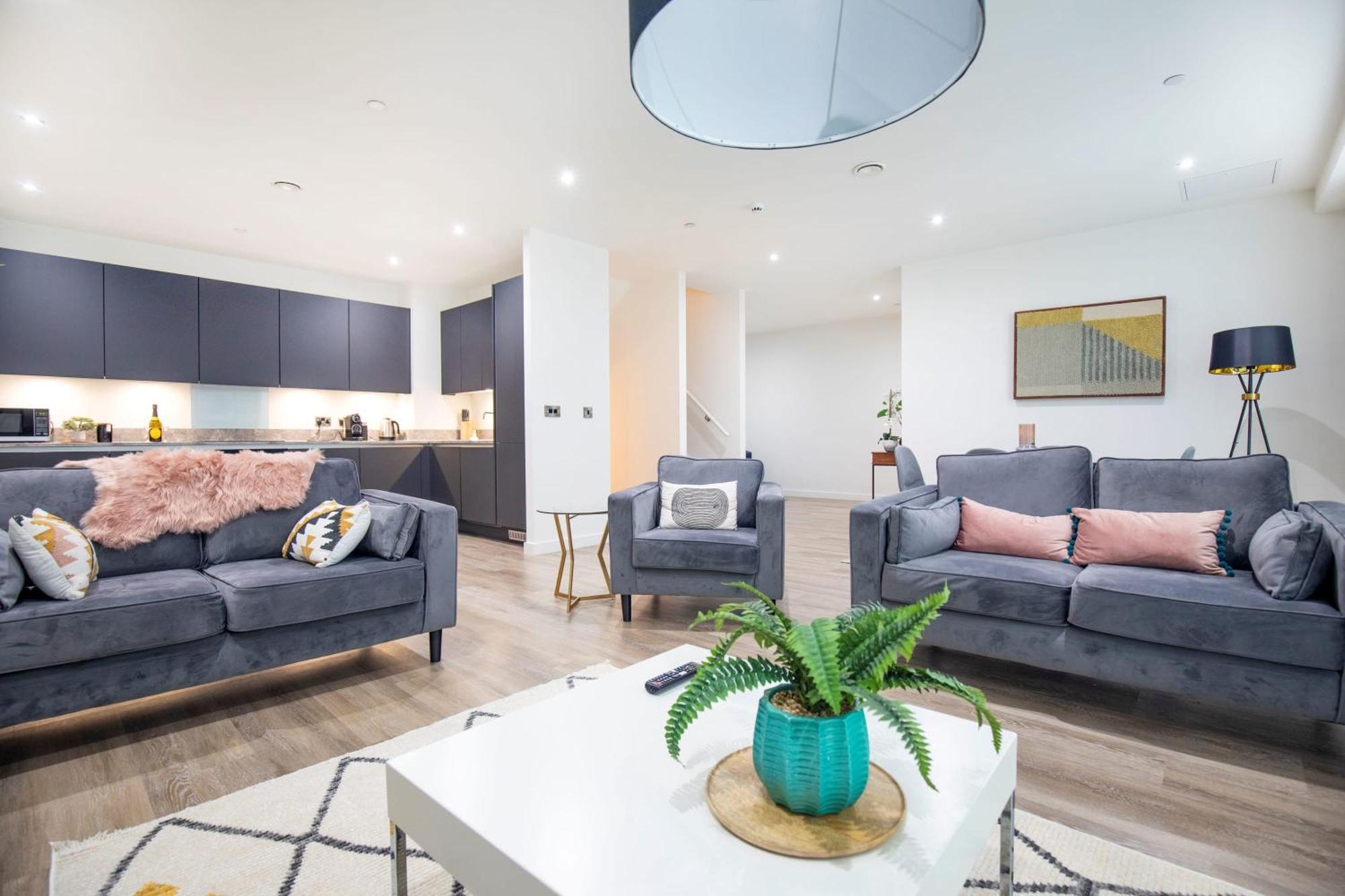 Casa de férias Luxury Free Parking Townhouse